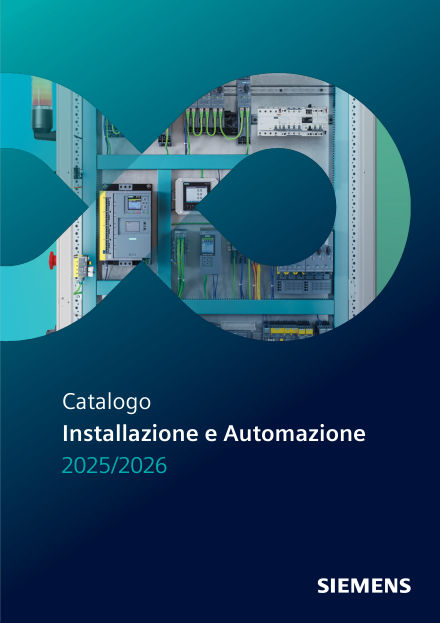 Copertina Catalogo Installazione Automazione 2025/26